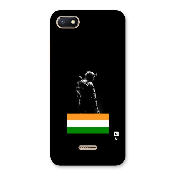 Commando Respect Back Case for Redmi 6A