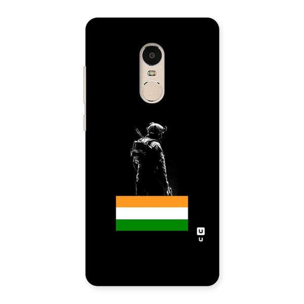 Commando Respect Back Case for Redmi Note 4