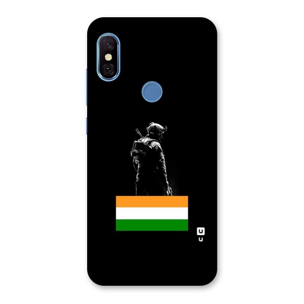 Commando Respect Back Case for Redmi Note 6 Pro