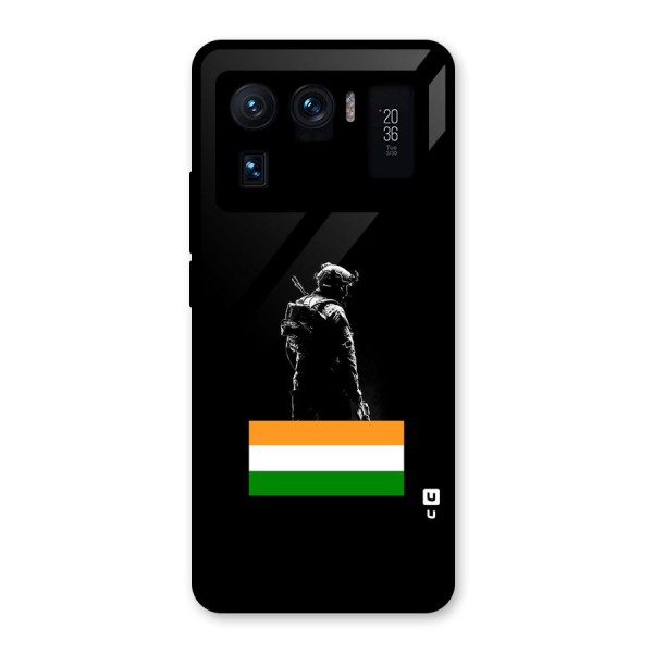 Commando Respect Glass Back Case for Mi 11 Ultra