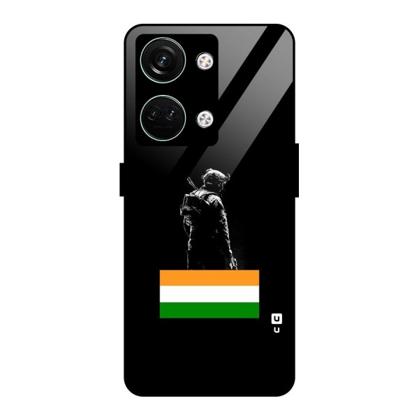 Commando Respect Glass Back Case for Oneplus Nord 3