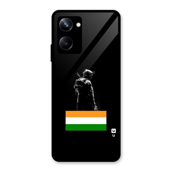 Commando Respect Glass Back Case for Realme 10 Pro