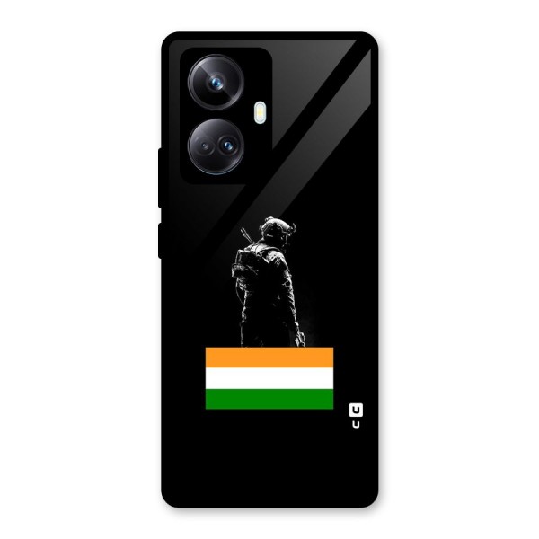 Commando Respect Glass Back Case for Realme 10 Pro Plus