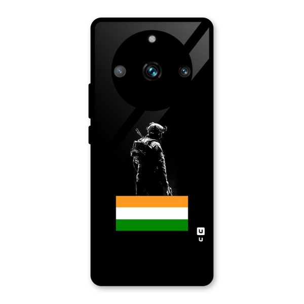 Commando Respect Glass Back Case for Realme 11 Pro