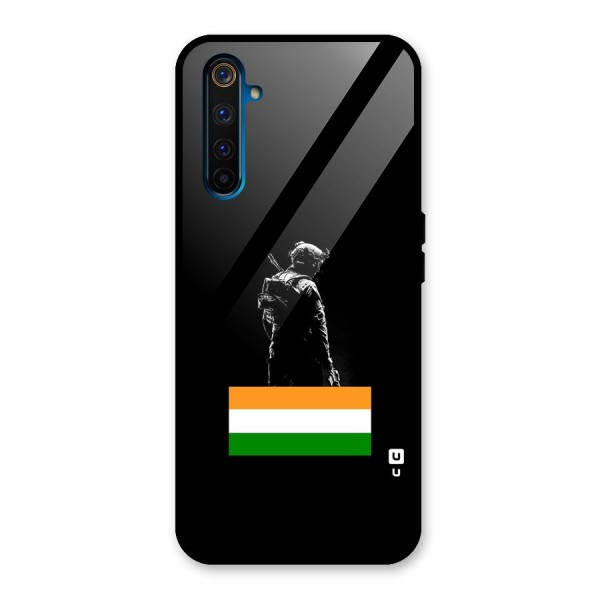 Commando Respect Glass Back Case for Realme 6 Pro