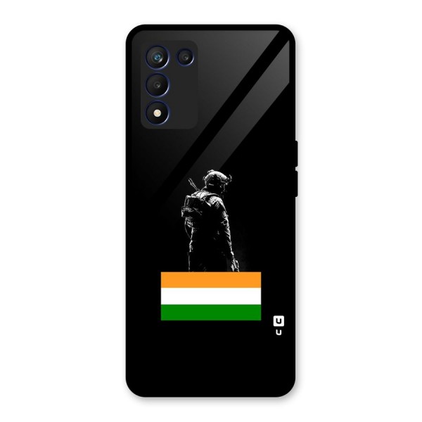 Commando Respect Glass Back Case for Realme 9 5G Speed