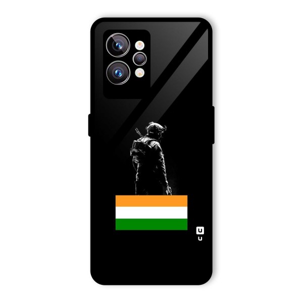 Commando Respect Glass Back Case for Realme GT2 Pro