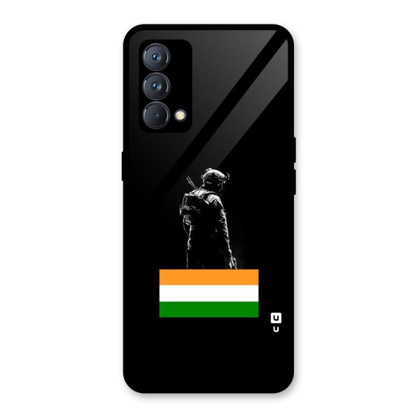 Commando Respect Glass Back Case for Realme GT Master Edition