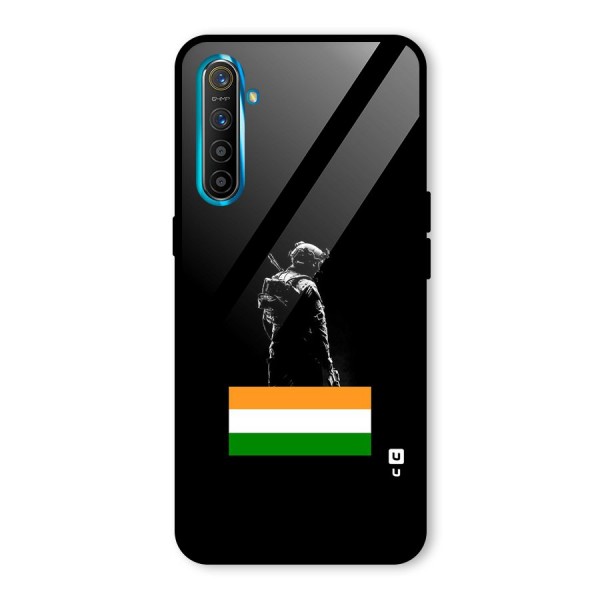 Commando Respect Glass Back Case for Realme XT