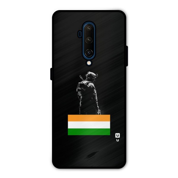 Commando Respect Metal Back Case for OnePlus 7T Pro