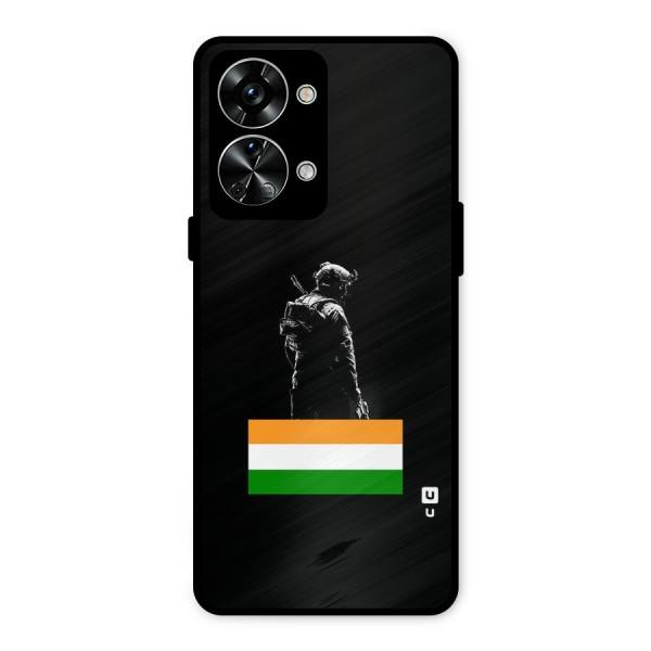 Commando Respect Metal Back Case for OnePlus Nord 2T