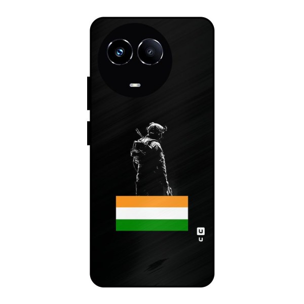 Commando Respect Metal Back Case for Realme 11 5G