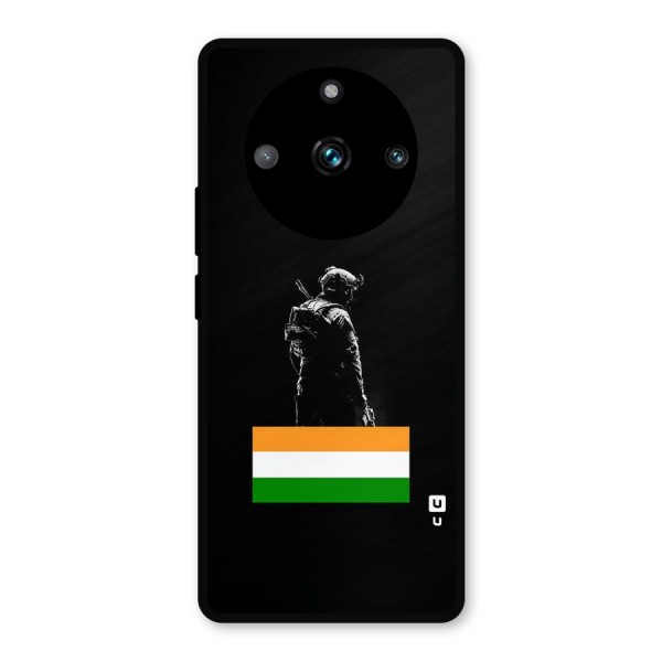 Commando Respect Metal Back Case for Realme 11 Pro Plus