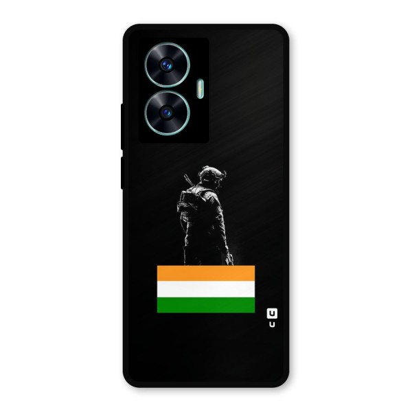 Commando Respect Metal Back Case for Realme C55