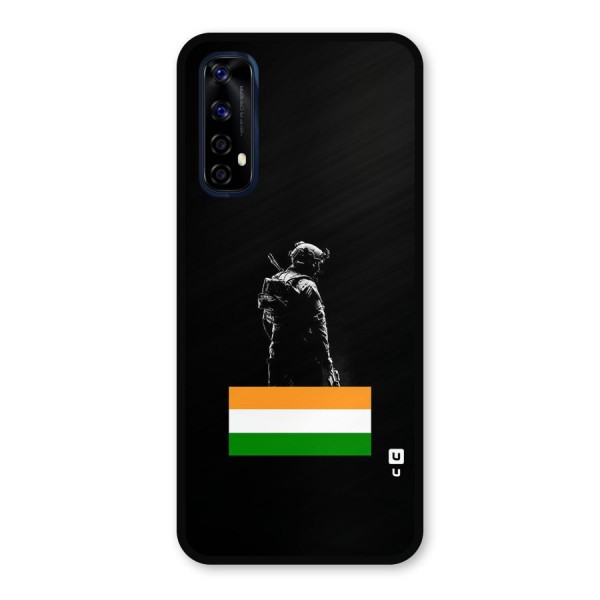 Commando Respect Metal Back Case for Realme Narzo 20 Pro