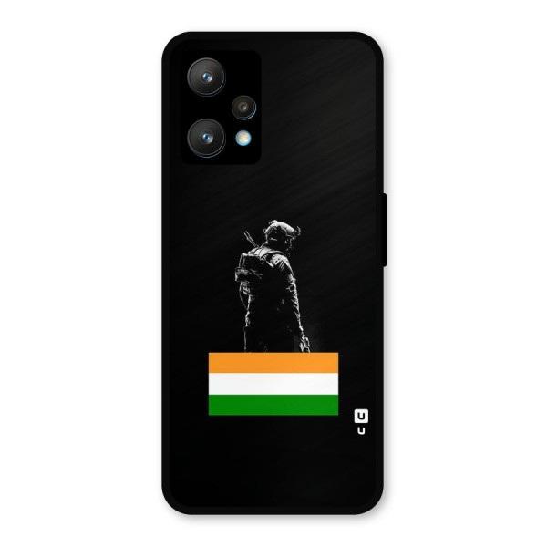 Commando Respect Metal Back Case for Realme Narzo 50 Pro