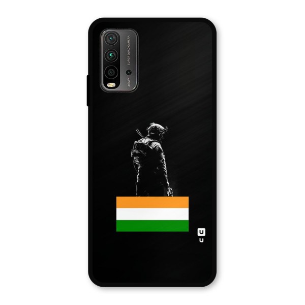 Commando Respect Metal Back Case for Redmi 9 Power