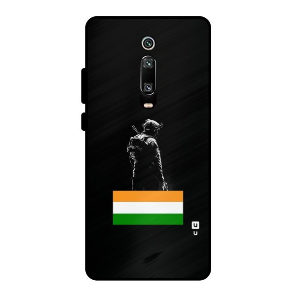 Commando Respect Metal Back Case for Redmi K20