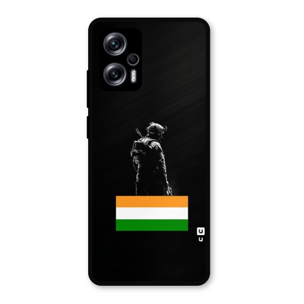 Commando Respect Metal Back Case for Redmi K50i