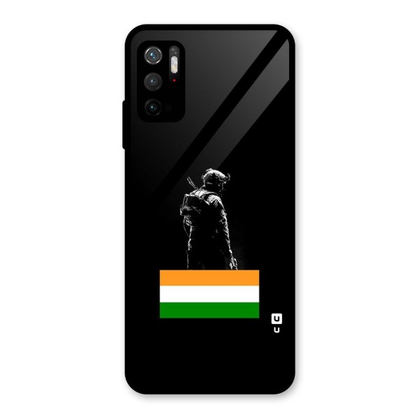 Commando Respect Metal Back Case for Redmi Note 10T 5G