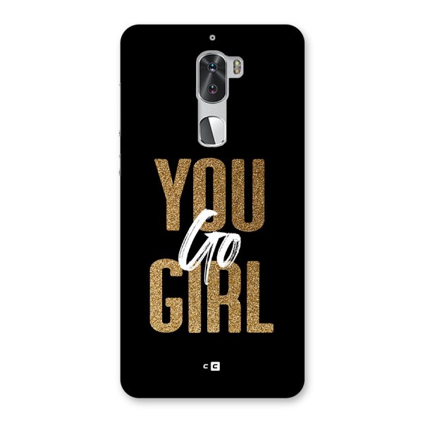 Confident Girl Back Case for Coolpad Cool 1