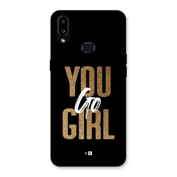 Confident Girl Back Case for Galaxy A10s