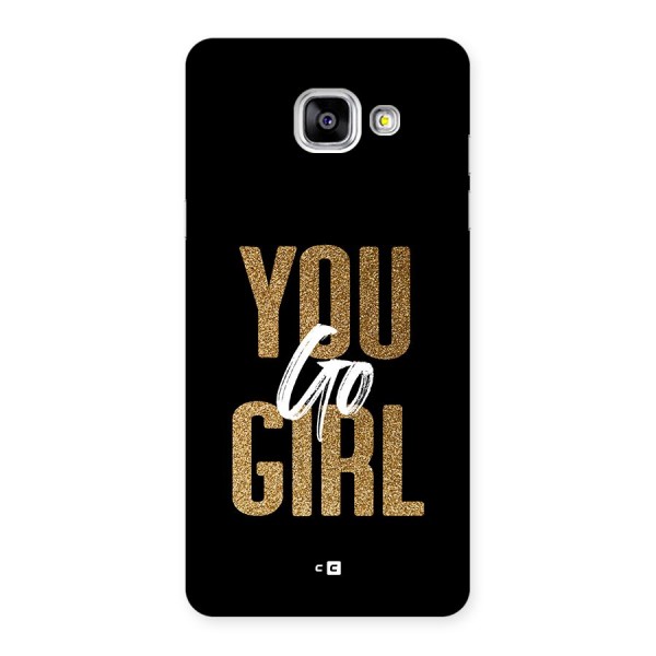 Confident Girl Back Case for Galaxy A5 (2016)