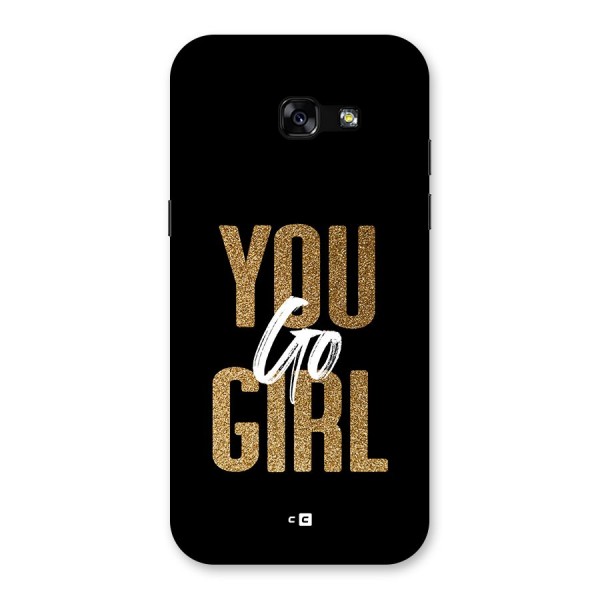 Confident Girl Back Case for Galaxy A5 2017