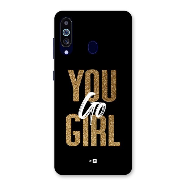 Confident Girl Back Case for Galaxy A60