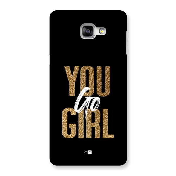 Confident Girl Back Case for Galaxy A9