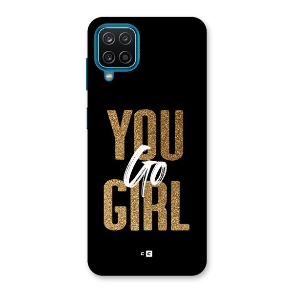 Confident Girl Back Case for Galaxy F12