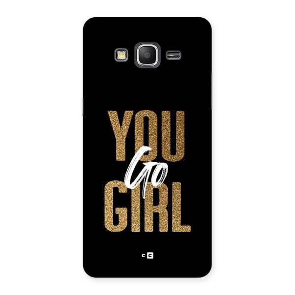 Confident Girl Back Case for Galaxy Grand Prime