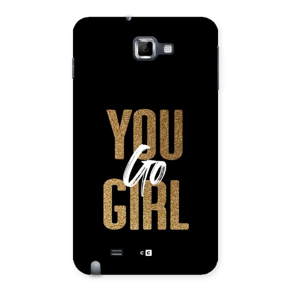 Confident Girl Back Case for Galaxy Note