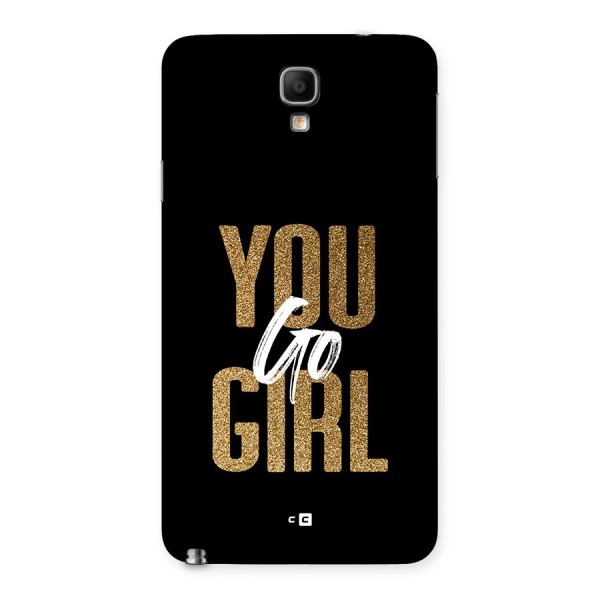 Confident Girl Back Case for Galaxy Note 3 Neo