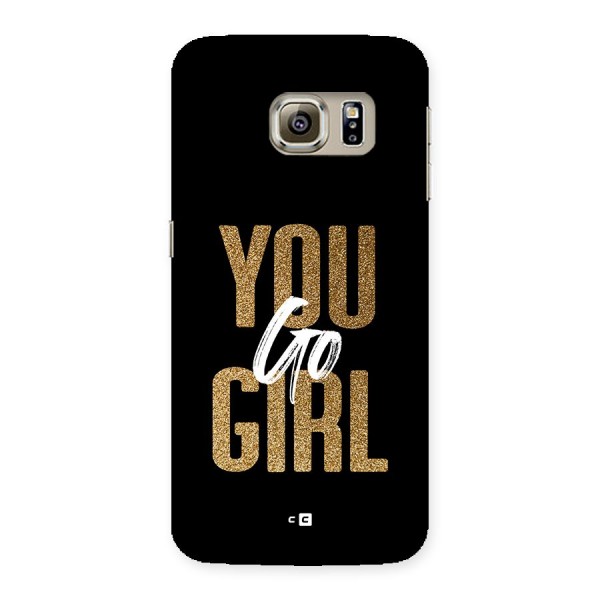 Confident Girl Back Case for Galaxy S6 edge