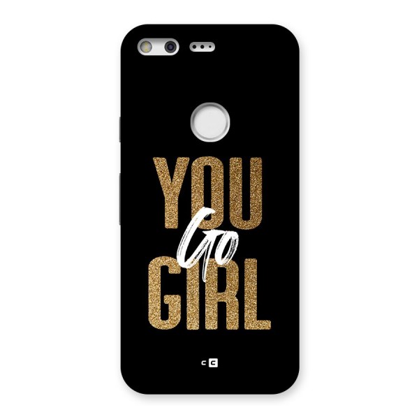 Confident Girl Back Case for Google Pixel