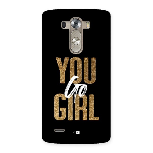 Confident Girl Back Case for LG G3