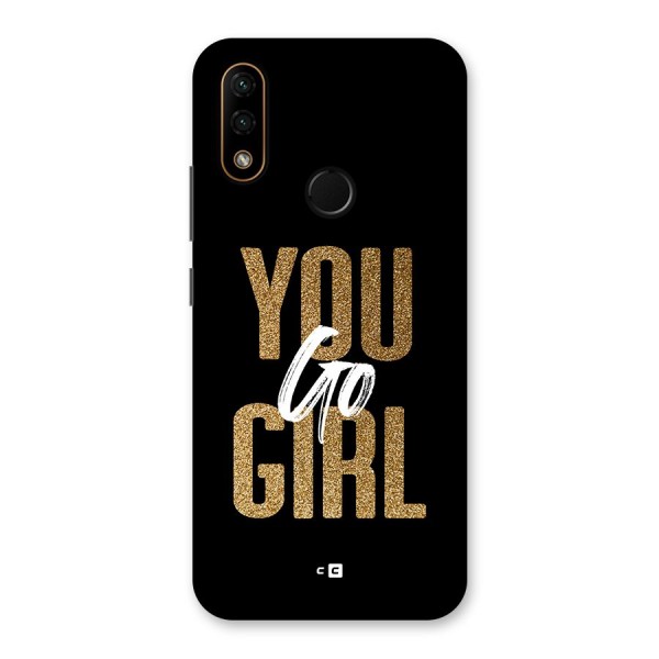 Confident Girl Back Case for Lenovo A6 Note