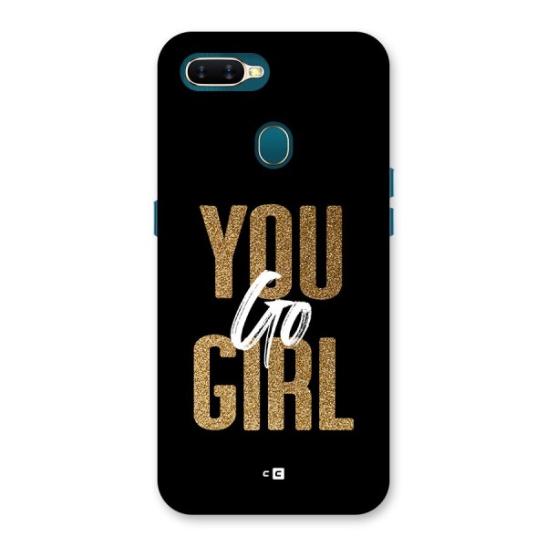 Confident Girl Back Case for Oppo A11k