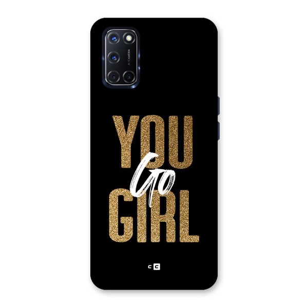 Confident Girl Back Case for Oppo A52