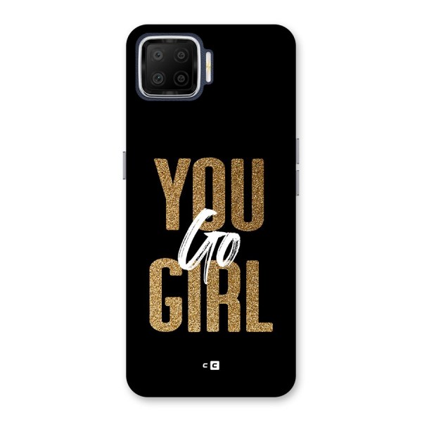 Confident Girl Back Case for Oppo F17