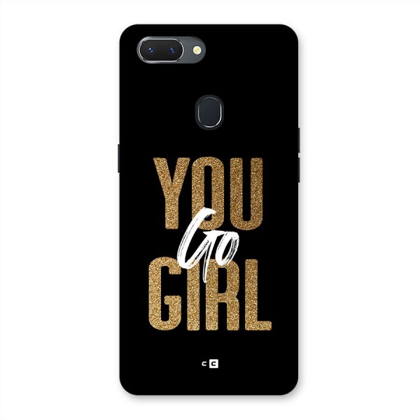 Confident Girl Back Case for Realme 2