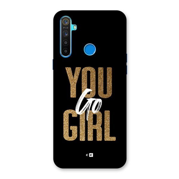 Confident Girl Back Case for Realme 5s