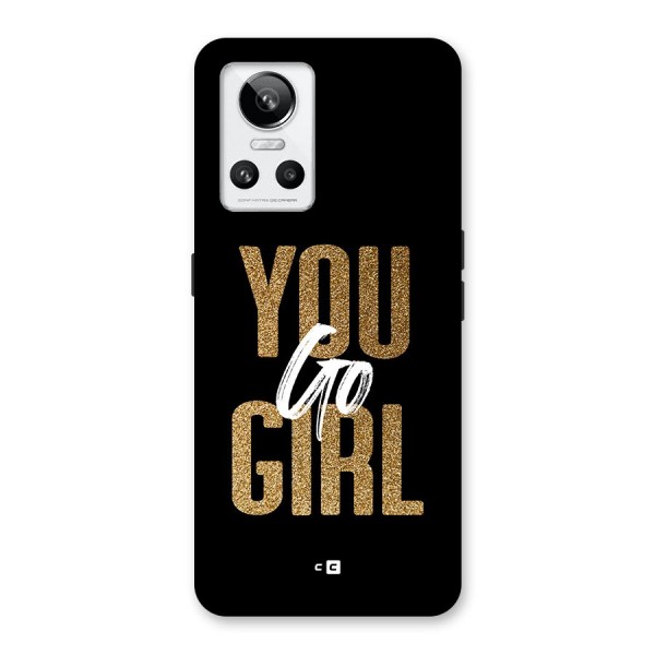 Confident Girl Back Case for Realme GT Neo 3