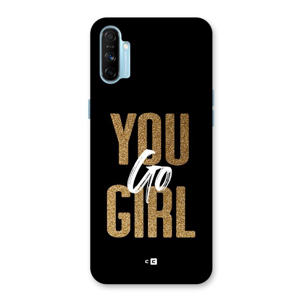 Confident Girl Back Case for Realme Narzo 20A