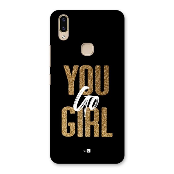 Confident Girl Back Case for Vivo V9