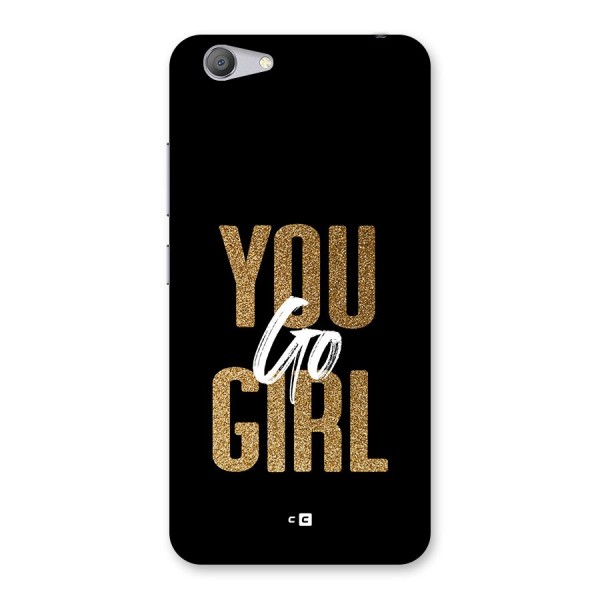 Confident Girl Back Case for Vivo Y53