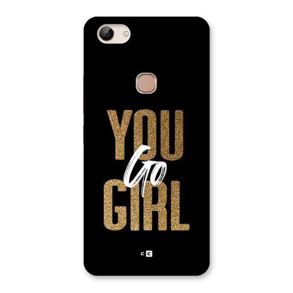 Confident Girl Back Case for Vivo Y83