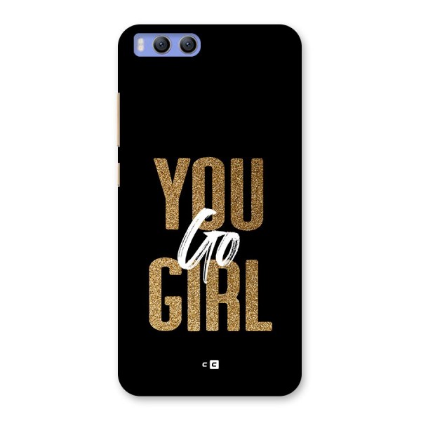 Confident Girl Back Case for Xiaomi Mi 6