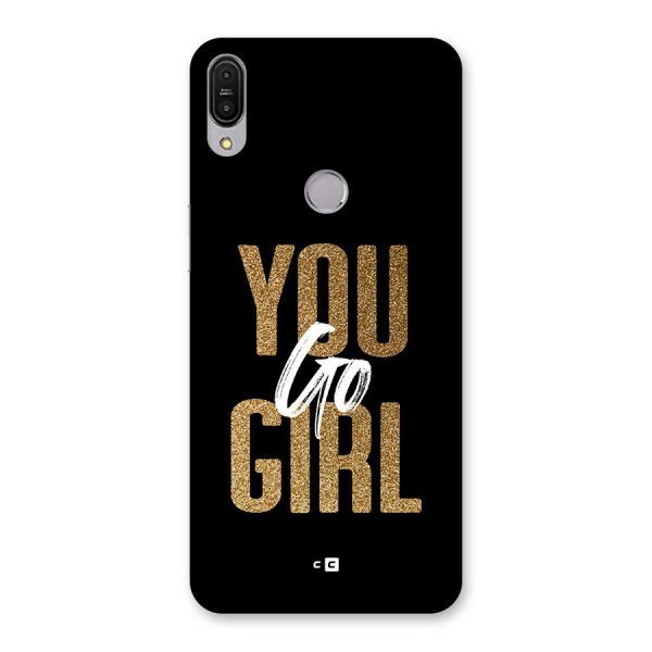 Confident Girl Back Case for Zenfone Max Pro M1